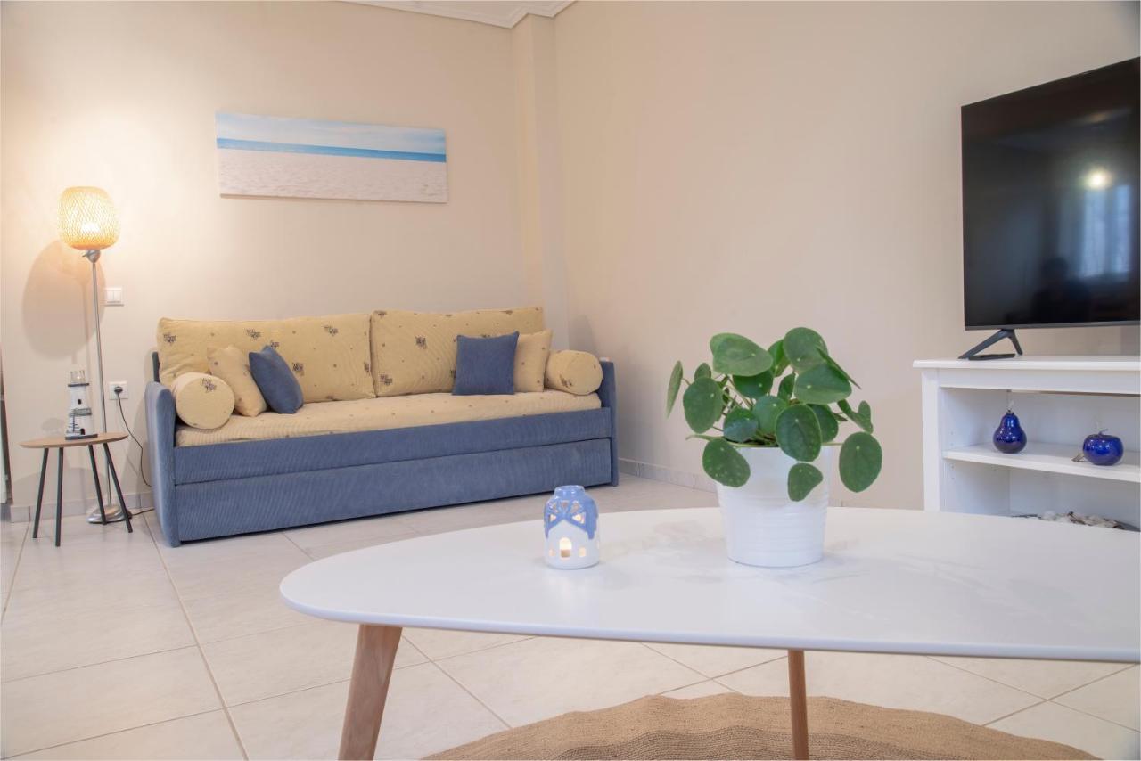 Cozy Beach Home Near Pristine Sea W/ Free Netflix Néa Mákri Buitenkant foto