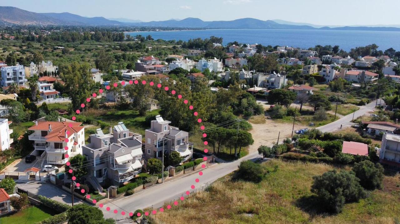 Cozy Beach Home Near Pristine Sea W/ Free Netflix Néa Mákri Buitenkant foto